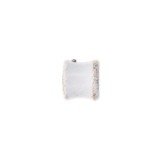 Set Capăt Decorativ Galerie Endcap Fi20 &ndash; Alb/Auriu Compoziție Fier Forjat
