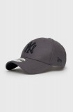 New Era căciulă culoarea gri, cu imprimeu 12523906-DKGREY