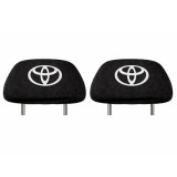 Set 5 huse tetiere negre, pentru gama auto TOYOTA
