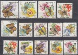 A12 S7 12 - Timbre foarte vechi - Fujeira - fluturi exotici