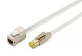 DIGITUS Consolidation-Point Cable DRAKA UC900 HRS TM31 CAT 6A Keystone Module 5 m. color grey &quot;DK-1741-CP-050&quot; (timbru verde 0.08 lei)