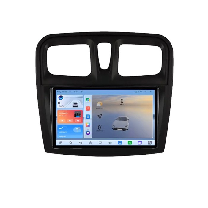 Navigatie Dacia Sandero 2012-2020 var B Android 8 Core 2.2 Ghz 8+128 Qled 1K ADAS 4G LTE GPS 360 kit-sandero-variantb+EDT-E409V3 CarStore Technology