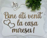 Nunta - Placute bine ati venit set de 2 bucati
