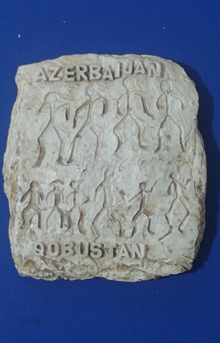 D3 - Magnet frigider - Tematica turism - Azerbaijan 1