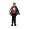 Costum carnaval Elegant Vampire pentru copii, marime 120/130 cm ( 6-8 ani)