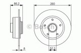 Disc frana RENAULT SCENIC III (JZ0/1) (2009 - 2016) BOSCH 0 986 479 684