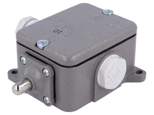 Limitator cursă bolţ NO/NC 16A IP56 LK-10