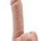 Realiste cu testicule - Get Real Dildo 18 cm cu Testicule - Natural