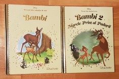 Set 2 carti din seria Bambi Povesti din colectia de aur Disney