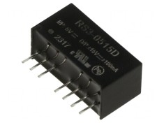 Convertor DC/DC 3W 4.5-9V la 15V/-15V SIP8