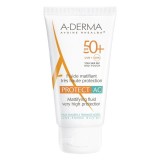 Cumpara ieftin Aderma Sun Protect AC fluid matifiant SPF 50, 40ml, A-Derma