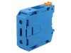 Conector Șine 70mm2 1 Pista 2 Borne Albastru UKH