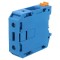 Conector Șine 70mm2 1 Pista 2 Borne Albastru UKH