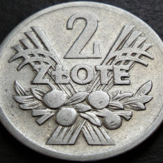 Moneda 2 ZLOTI - POLONIA, anul 1958 * cod 2747 A