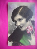 HOPCT 12169 -FELICITARE VECHE -FEMEI FRUMOASE -FRANTA -EUROPA - -ROMANTICA- -CIRCULATA
