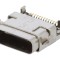 Conector USB C SMT orizontal USB 3.1