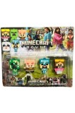 Cumpara ieftin Set de 4 figurine Minecraft Movie, 10 cm, diverse personaje, multicolore