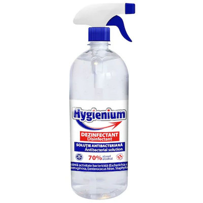 Solutie dezinfectanta pentru maini Hygienium, efect antibacterian, 1000 ml foto