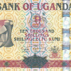 Bancnota Uganda 10.000 Shilingi 2009 - P45c UNC
