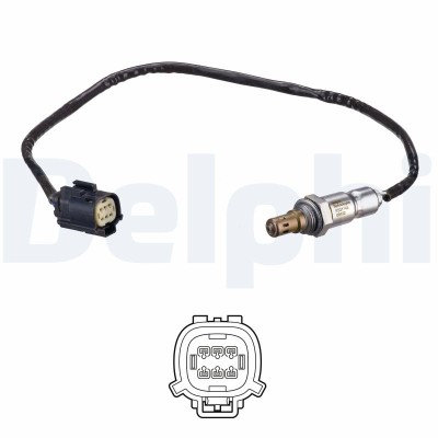 DELPHI ES21143-12B1 Sonda Lambda foto