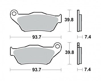 Placute frana TRW Lucas MCB786 Cod Produs: MX_NEW 7874837MA