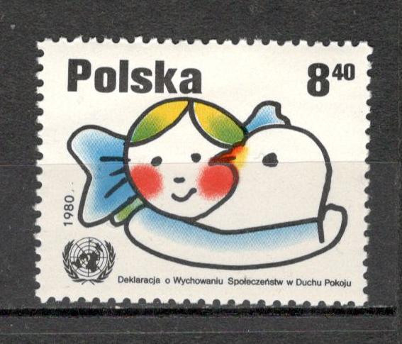 Polonia.1980 Declaratia de pace ONU MP.132