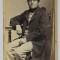 FOTOGRAFIE C.D.V. , STUDIO ADOLF MEISTER , BAUTZEN , DOMN CU REDINGOTA , SFARSITUL SEC. XIX