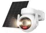 Camera solara 4G Wi-Fi PT IMOU AOV PT 4K, 8MP, baterie 15000mAh, panou solar 8W, IR 20m, Full Color, AI, audio bidirectional IPC-SA7E-T-8M1T3/FSP008