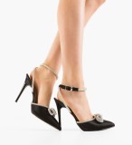 Pantofi cu toc Konect Negri 4
