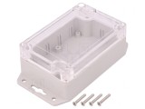 Carcasă Universală ABS Gri 70x105x40mm cu Garnitură, KRADEX