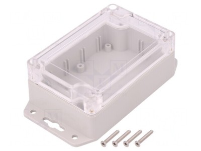 Carcasă Universală ABS Gri 70x105x40mm cu Garnitură foto