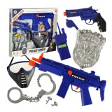 Set Jucarie Politist cu Accesorii din 7 Piese