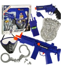 Set Jucarie Politist cu Accesorii din 7 Piese