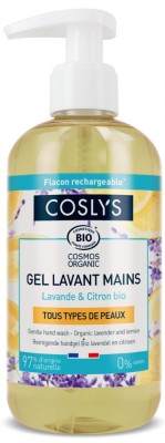 Gel BIO spalare maini, fara sapun, cu extract de lamaie si lavanda Coslys foto