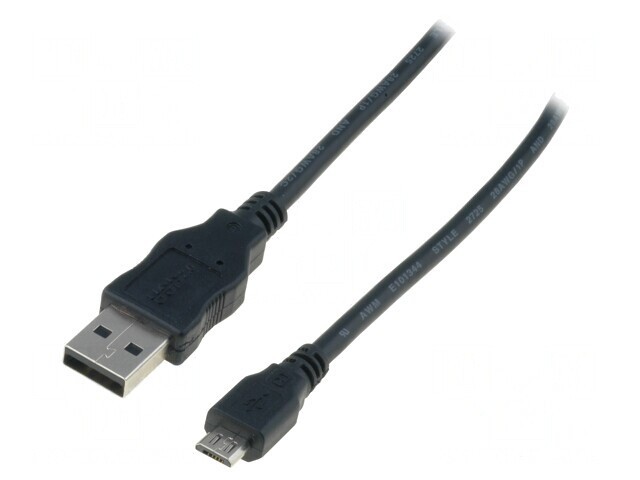 Cablu USB 2.0 A la Micro B Nichelat 1,8m