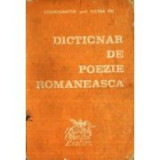 Iustina ITU - Dicționar de poezie rom&acirc;nească