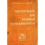 Iustina ITU - Dicționar de poezie rom&acirc;nească