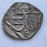 Austria 1 pfenning 1539 Linz argint Ferdinand I