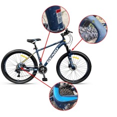 Bicicleta MTB 27.5 inch, 27 viteze, frane hidraulice, cadru aluminiu, Genio, RESIGILAT