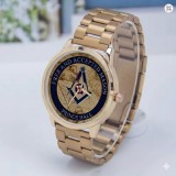 Cumpara ieftin Ceas Masonic "Free and Accepted Mason" &ndash; Edi?ie Prince Hall, Rose Gold