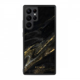 Husa Samsung Galaxy S22 Ultra - Skino Gold Dust, Negru &ndash; Auriu