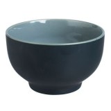 Bol ceramic 600 ml, exterior mat antracit, interior lucios gri, CMCLASS