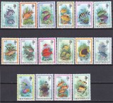 DB1 Fauna Marina Pesti 1981 Montserrat 16 v. MNH, Nestampilat