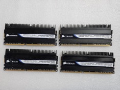 Kit Memorie RAM Corsair Dominator 32GB (4x8GB) DDR3 1600MHz - poze reale foto