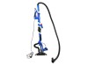 Slefuitor pereti telescopic Geko G80269, 710W, 225mm, LED, 800-1700 RPM, aspiratie reglabila + accesorii