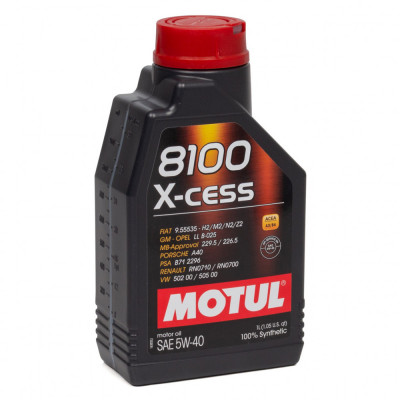 Ulei Motor Motul 8100 X-Cess 5W-40 1L 102784 foto