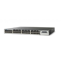 Switch Cisco Catalyst WS-C3750X-48P-L PoE 48 porturi Gigabit 2 X PSU 715W