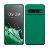 Husa Kwmobile pentru Google Pixel 7 Pro, Verde, Silicon, KWM0000171J035C, Carcasa