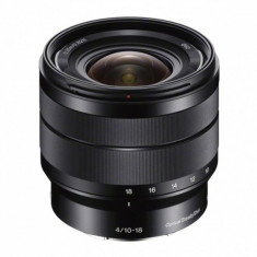 Obiectiv Foto Sony E 10-18 mm F4 OSS Mirrorless SEL1018 pentru Sony E mount