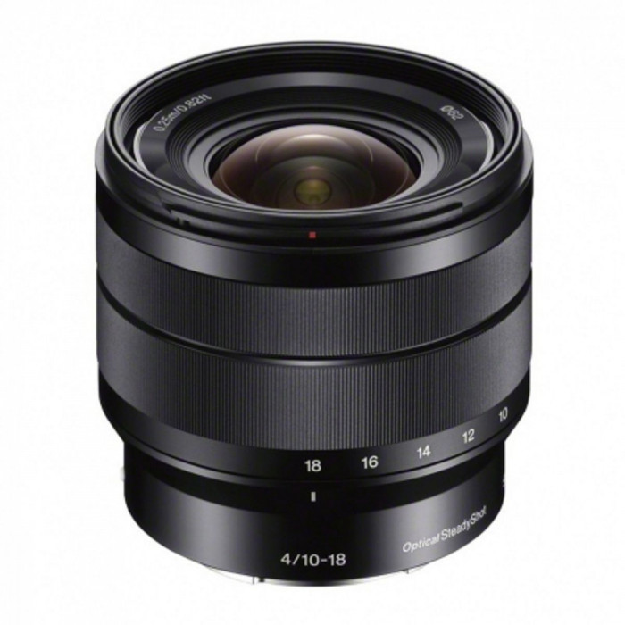Obiectiv Foto Sony E 10-18 mm F4 OSS Mirrorless SEL1018 pentru Sony E mount